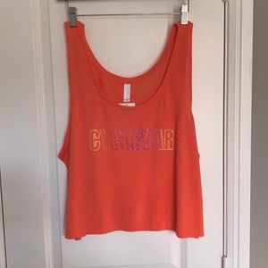 CycleBar Ombre Flowy Boxy Tank NWT